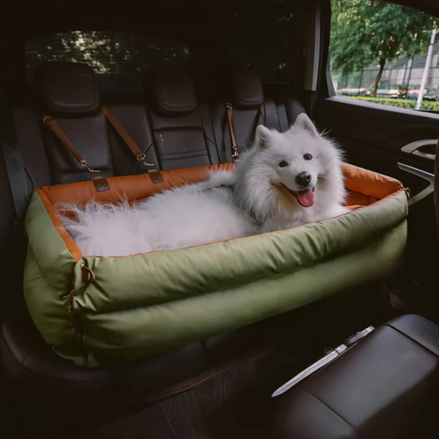 Siège d'appoint confortable et sécurisé pour chiens