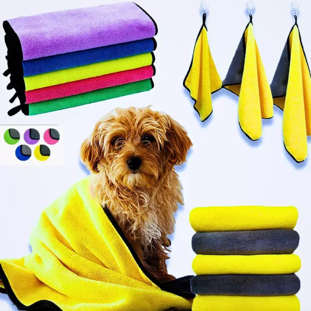 Serviette de bain en micro-fibres pour Chiens