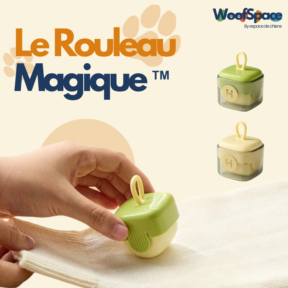 Le Rouleau Magique™ – Anti-poils et réutilisable