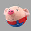 Balle rebondissante pour chiens - PIGGY