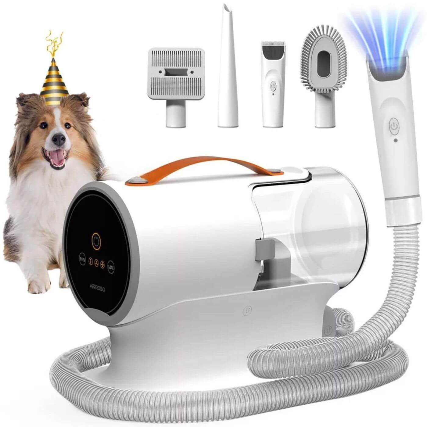 Kit de toilettage Intelligent 5 en 1 avec aspirateur - PetGroom™
