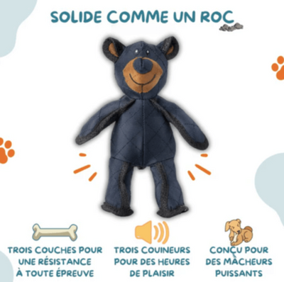 Jouet Ours en Peluche pour Chien - BraveBear™️
